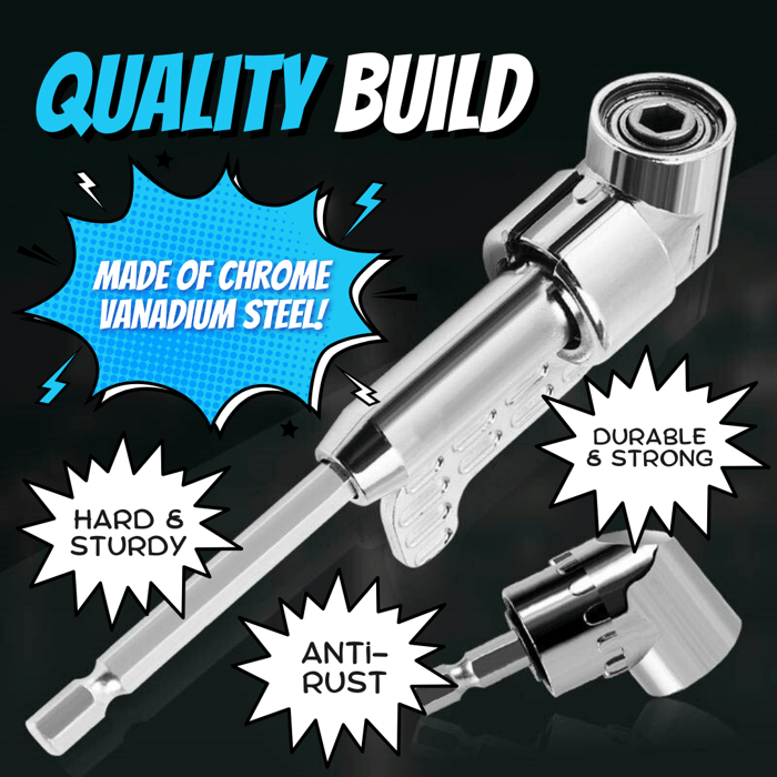 🔥 LAST DAY 60% OFF -🔧105 Degree Right Angle Drill Adapter