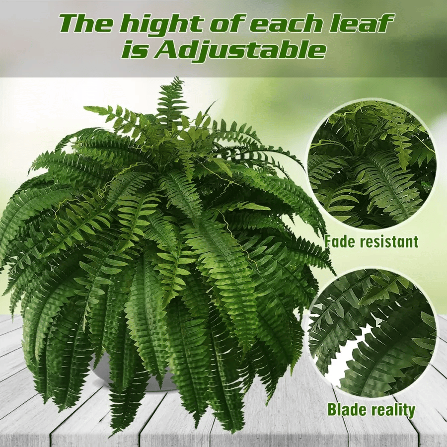 Last Day 75% OFF🔥 -- Lifelike Artificial Boston Fern - UV Resistant