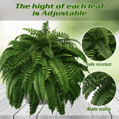 Last Day 75% OFF🔥 -- Lifelike Artificial Boston Fern - UV Resistant