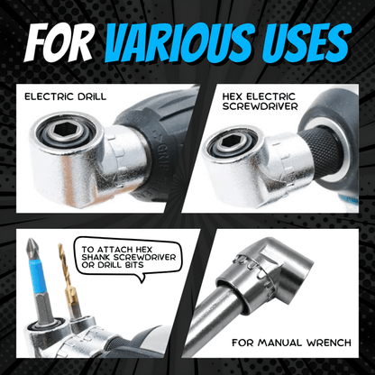 🔥 LAST DAY 60% OFF -🔧105 Degree Right Angle Drill Adapter