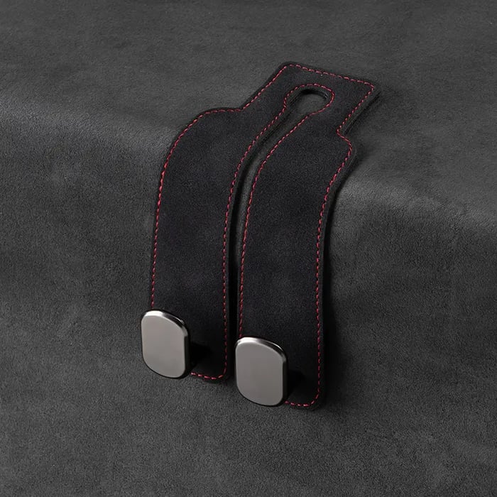 🔥 LAST DAY 60% OFF - Luckysong® Premium Genuine Leather Car Seat Headrest Hook