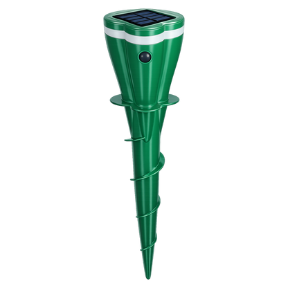 🔥Hot Sale 75% OFF - Solar Powered Waterproof Screw Mole Repellent