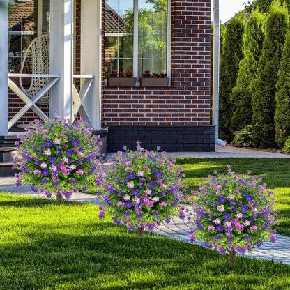 🔥Last Day 70% OFF - Artificial potted trees with ground stake🪴