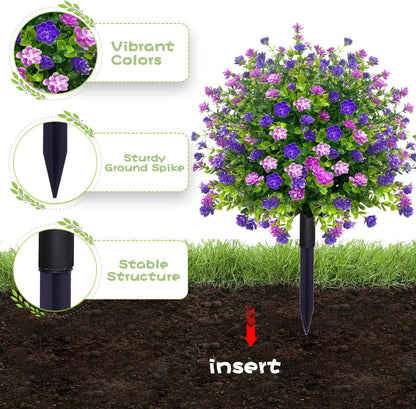 🔥Last Day 70% OFF - Artificial potted trees with ground stake🪴