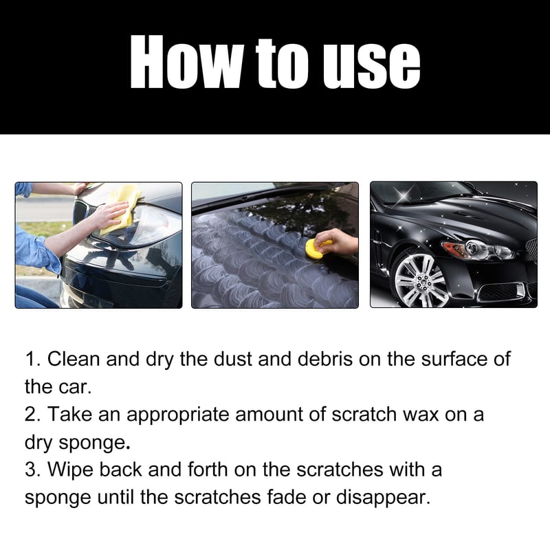 🚗LAST DAY 80% OFF🔥 Creawel® Scratch Repair Wax For Car
