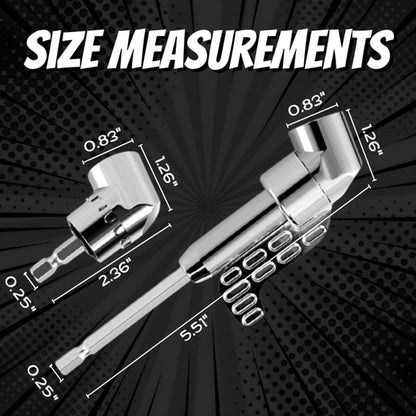 🔥 LAST DAY 60% OFF -🔧105 Degree Right Angle Drill Adapter