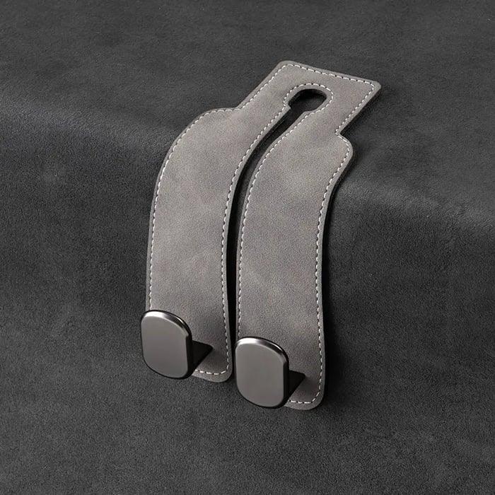 🔥 LAST DAY 60% OFF - Luckysong® Premium Genuine Leather Car Seat Headrest Hook