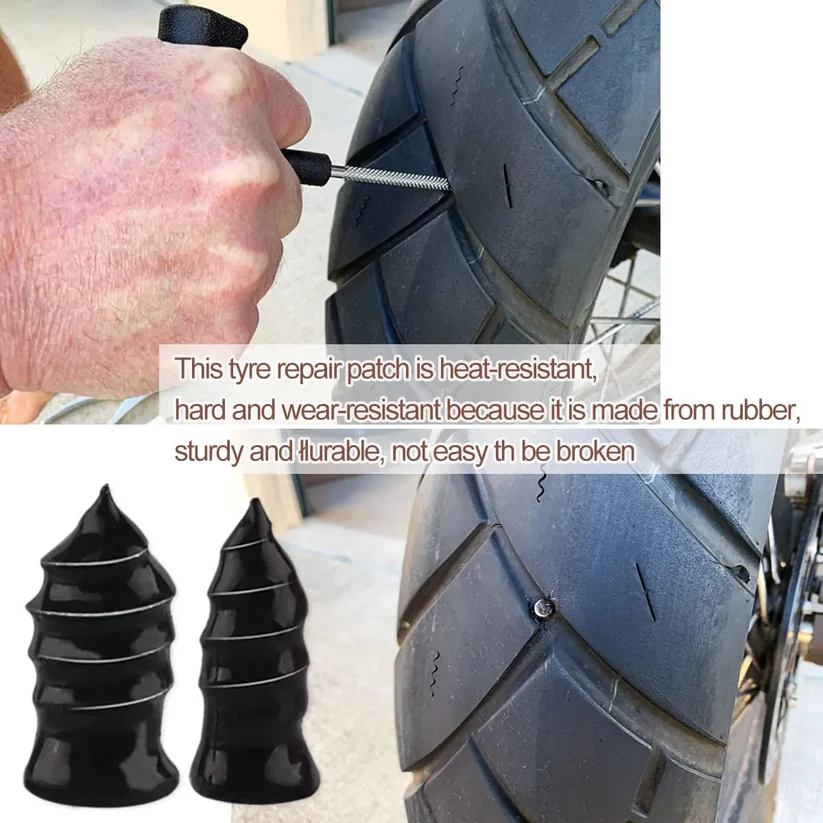 🔥LAST DAY 70% OFF - 🚗Oneswear® Tire Repair Rubber Nails Kit with 2 Sizes