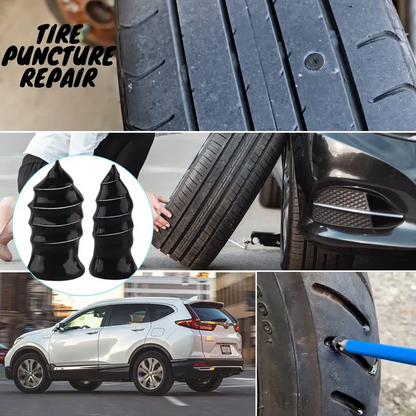🔥LAST DAY 70% OFF - 🚗Oneswear® Tire Repair Rubber Nails Kit with 2 Sizes