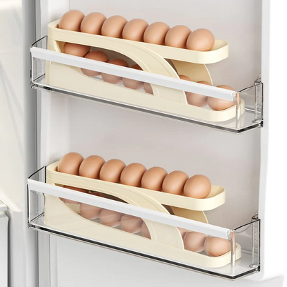 (🔥LAST DAY SALE - Save up to 80%!) BVJ® New Automatic Roll-Down Double-layer Egg Dispenser