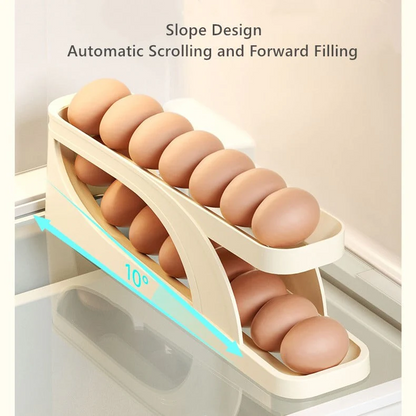 (🔥LAST DAY SALE - Save up to 80%!) BVJ® New Automatic Roll-Down Double-layer Egg Dispenser
