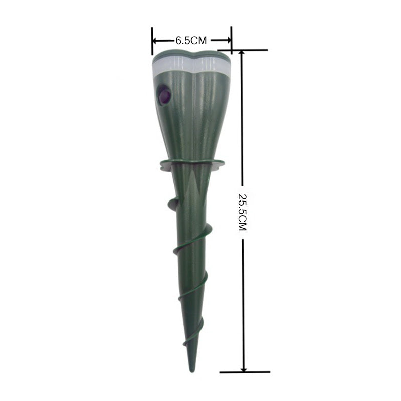 🌸Hot Sale 50% OFF☘️Solar Powered Waterproof Screw Mole Repellent